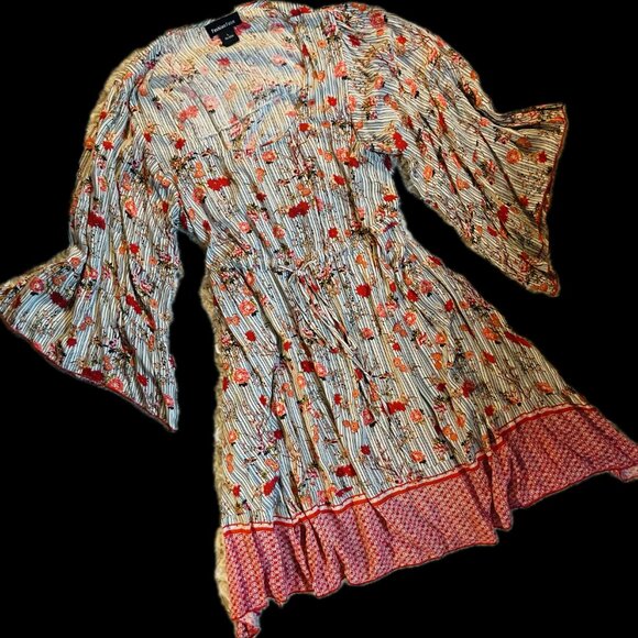 Women's Casual Boho  Dress (Large) - Picture 2 of 6